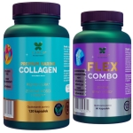 Na STAWY  3000mg 180 kaps - Zestaw Kolagen rybi + Glukozamina, Chondroityna, MSM,  Witamina C i D,  Boswelia i Kwas Hialuronowy